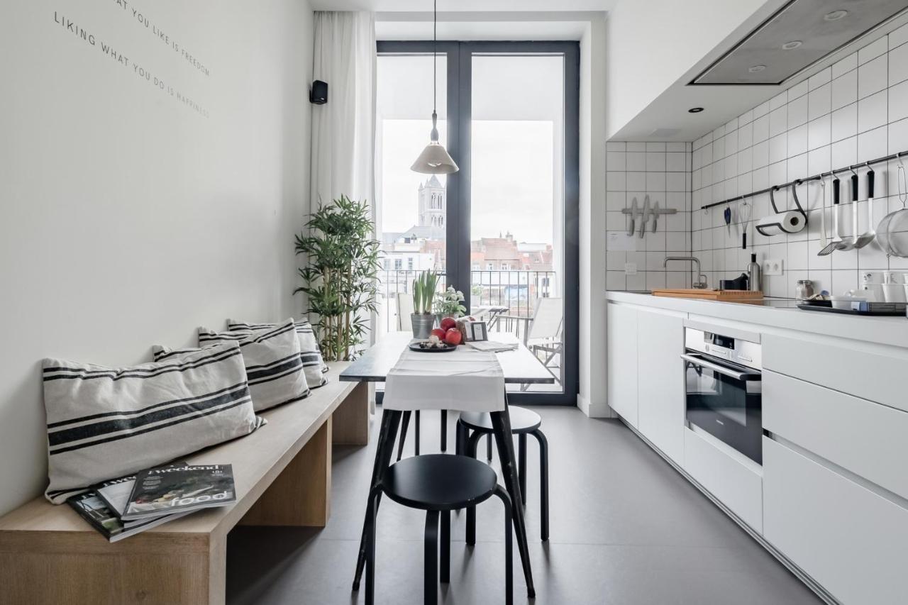 Maison12 - Design Apartments With Terrace And View Over Ghent Towers Esterno foto